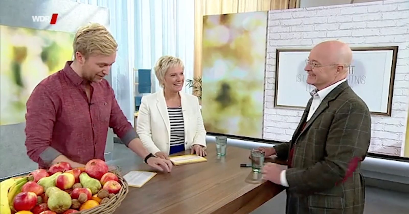 Gregor mit Publikum